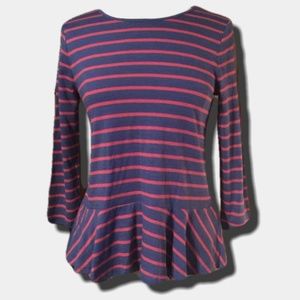 American Living Horizontal Striped Top